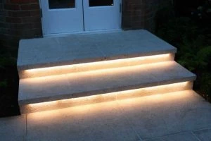 door step led strip lighting