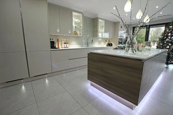 kitchen under cabinet led strip lighting